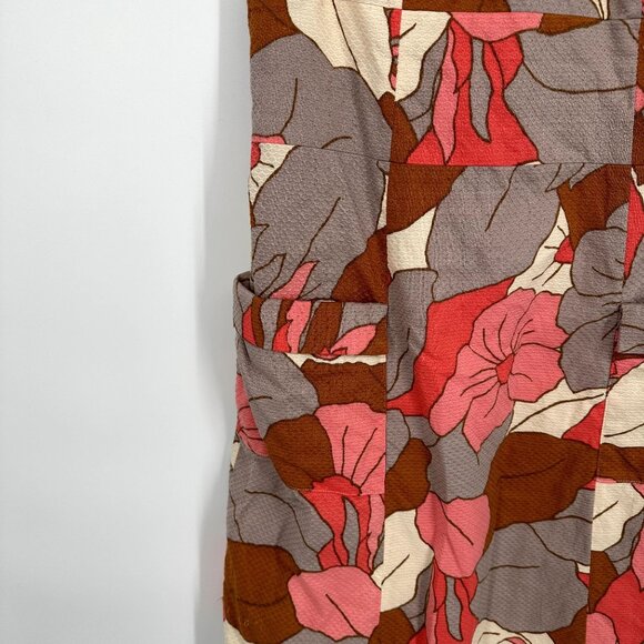 Boden bloom through gloom retro 70’s shift dress size 8 Floral Spring Feminine‎ - Picture 2 of 6